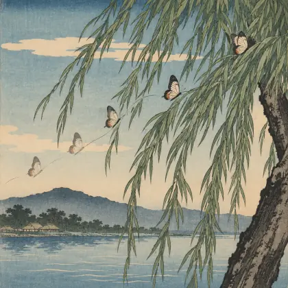 With Every Gust of Wind - poem by - Matsuo Basho
