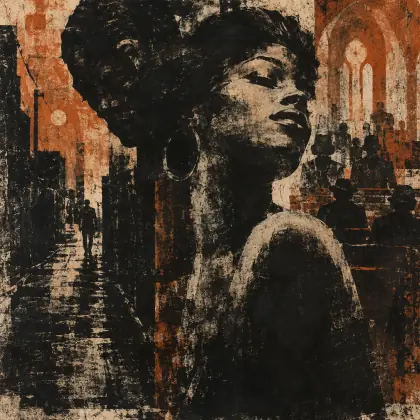 Black Ode - poem by - Maya Angelou