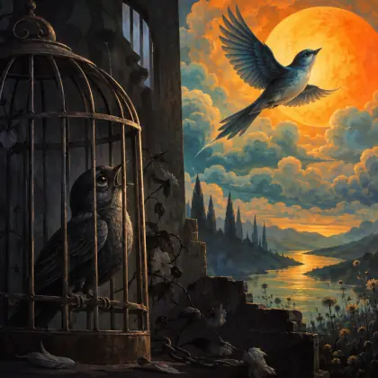 I Know Why the Caged Bird Sings - poem by - Maya Angelou