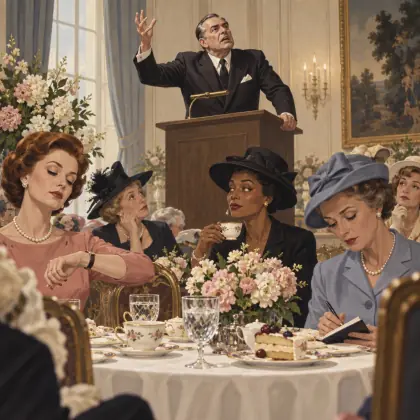 Lady Luncheon Club - poem by - Maya Angelou