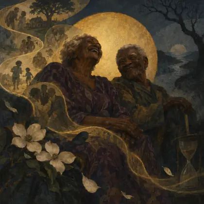 Old Folks Laugh - poem by - Maya Angelou