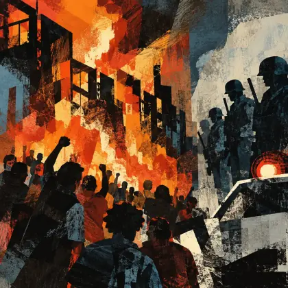 Riot: 60's - poem by - Maya Angelou