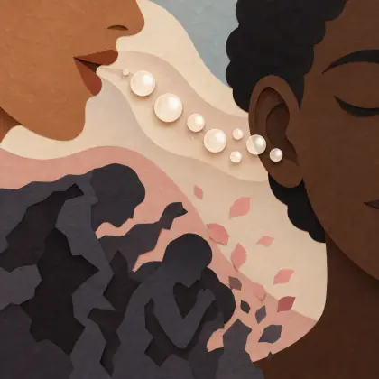 Sounds Like Pearls - poem by - Maya Angelou