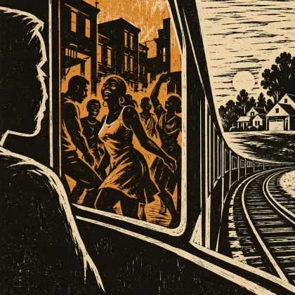 Through the Inner City to the Suburbs - poem by - Maya Angelou