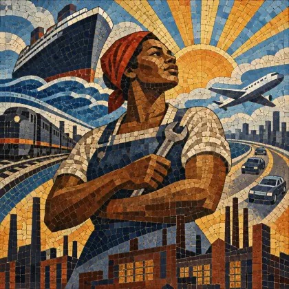 Worker's Song - poem by - Maya Angelou