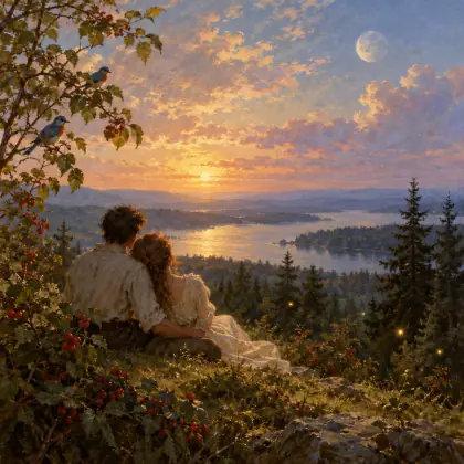 Live with Me on Earth Under the Invisible Daylight Moon - poem by - Milton Acorn
