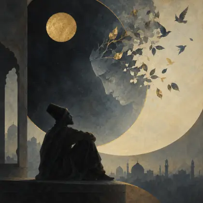 In Nothingness - poem by - Mirza Ghalib