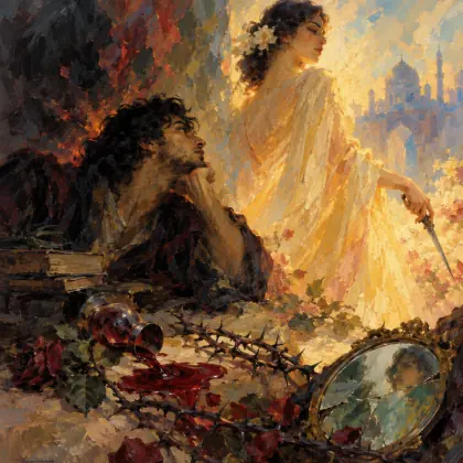 Why Didn't I Turn to Ashes - poem by - Mirza Ghalib