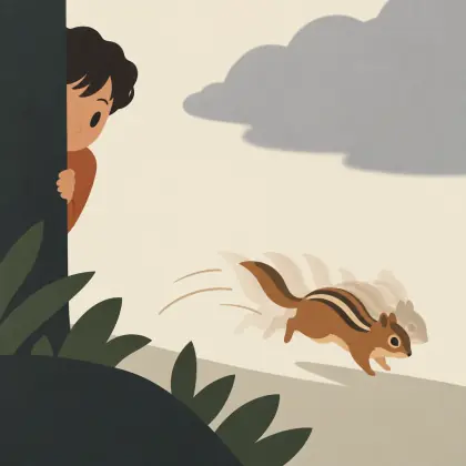 The Chipmunk - poem by - Ogden Nash