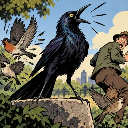 The Grackle - poem by - Ogden Nash