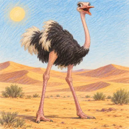 The Ostrich - poem by - Ogden Nash