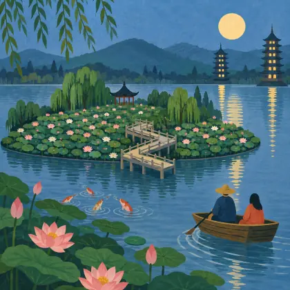 A Lake Within a Lake - poem by - Oodgeroo Noonuccal