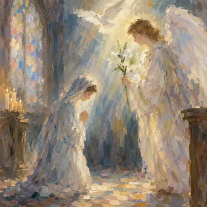 Ave Maria Gratia Plena - poem by - Oscar Wilde