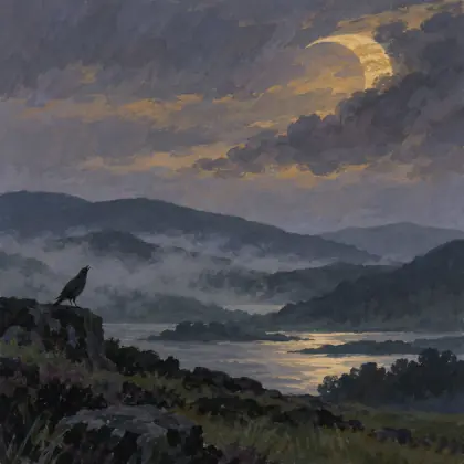 Impressions - La Fuite De La Lune - poem by - Oscar Wilde