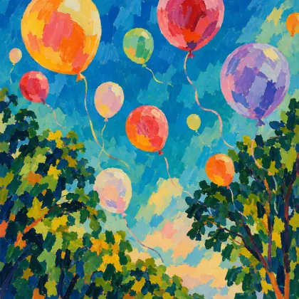 Les Ballons - poem by - Oscar Wilde