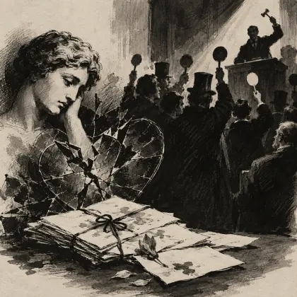 On the Sale by Auction of Keat's Love-letters - poem by - Oscar Wilde