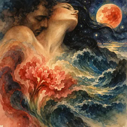 Carnal Apple, Woman Filled, Burning Moon - poem by - Pablo Neruda