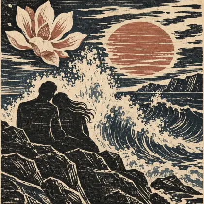 In the Wave-strike Over Unquiet Stones - poem by - Pablo Neruda