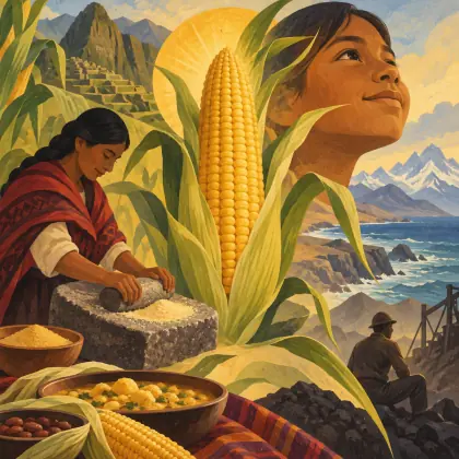 Ode to Maize - poem by - Pablo Neruda