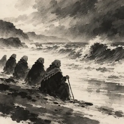 The Old Women of the Ocean - poem by - Pablo Neruda
