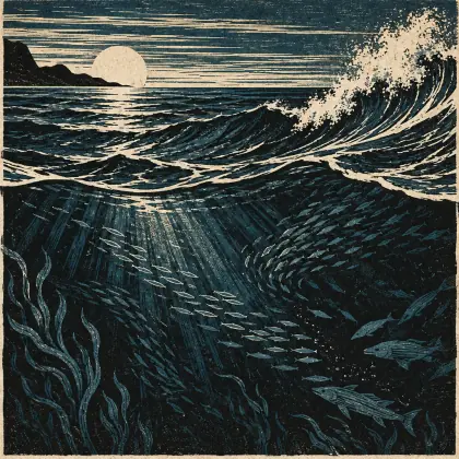 The Wide Ocean - poem by - Pablo Neruda