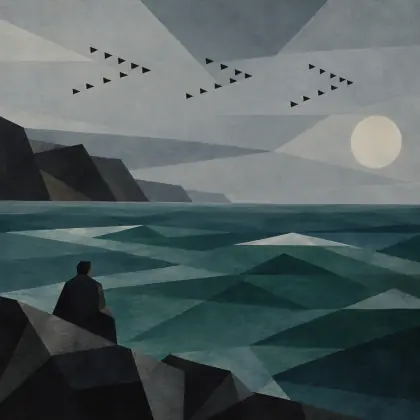 Triangles - poem by - Pablo Neruda