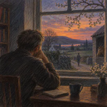 April Dusk - poem by - Patrick Kavanagh