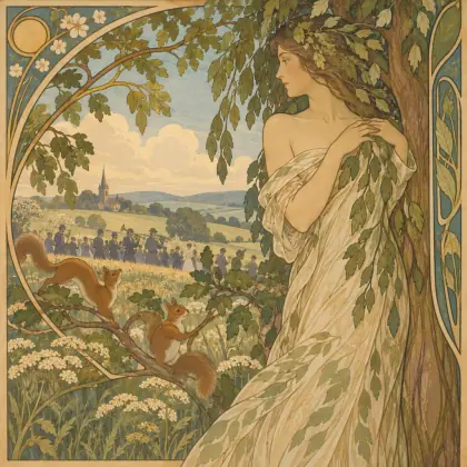 To a Late Poplar - poem by - Patrick Kavanagh