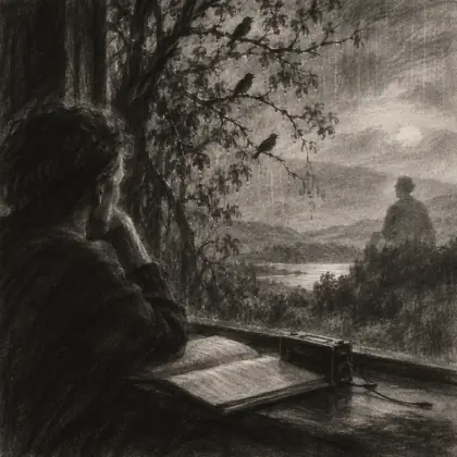 Wet Evening in April - poem by - Patrick Kavanagh
