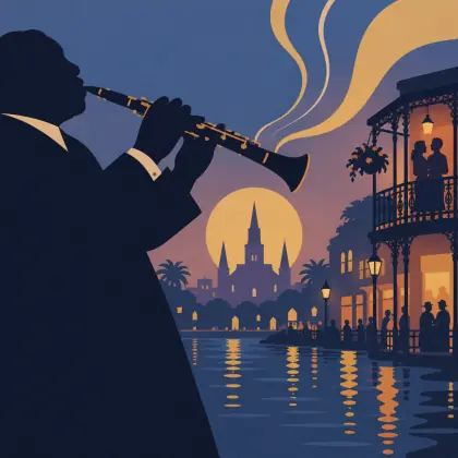 For Sidney Bechet - poem by - Philip Larkin
