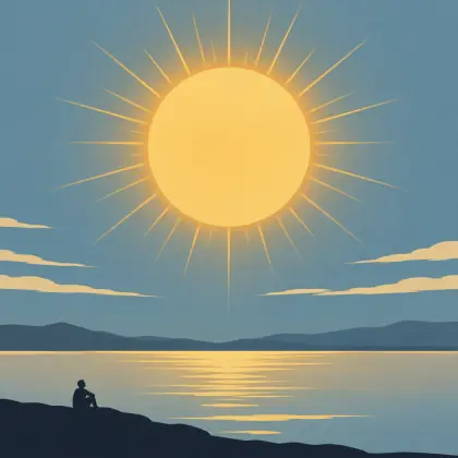 Solar - poem by - Philip Larkin