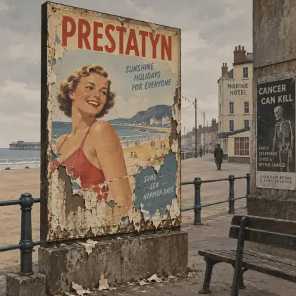 Sunny Prestatyn - poem by - Philip Larkin