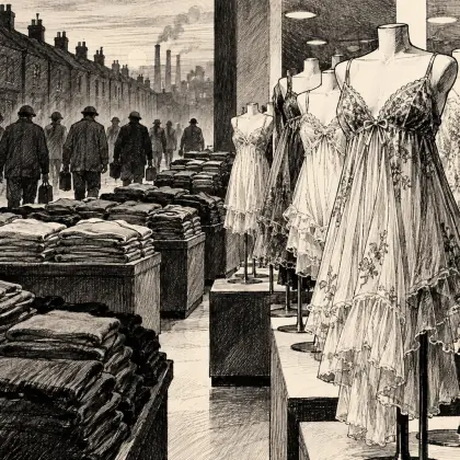 The Large Cool Store - poem by - Philip Larkin