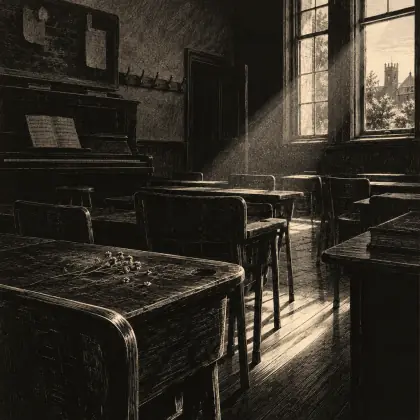 The School in August - poem by - Philip Larkin