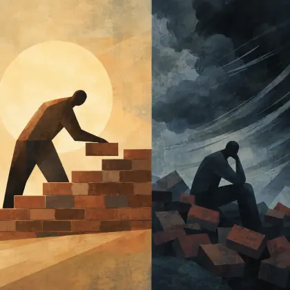 To Put One Brick Upon Another - poem by - Philip Larkin