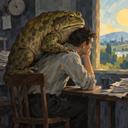 Toads - poem by - Philip Larkin