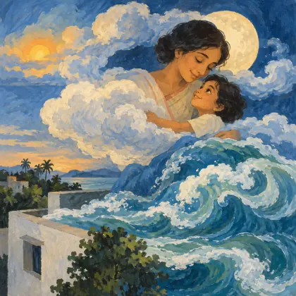 Clouds and Waves - poem by - Rabindranath Tagore