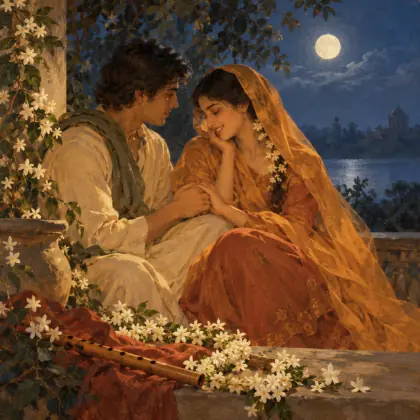 The Gardener 16: Hands Cling to Hands - poem by - Rabindranath Tagore