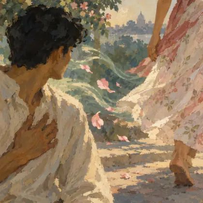 The Gardener 22: When She Passed by - poem by - Rabindranath Tagore