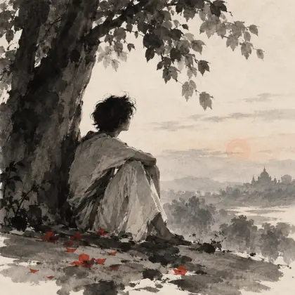 The Gardener 25: Madness in Your Eyes - poem by - Rabindranath Tagore