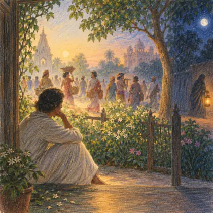The Gardener 4: Ah Me, Why Did They Build My House - poem by - Rabindranath Tagore
