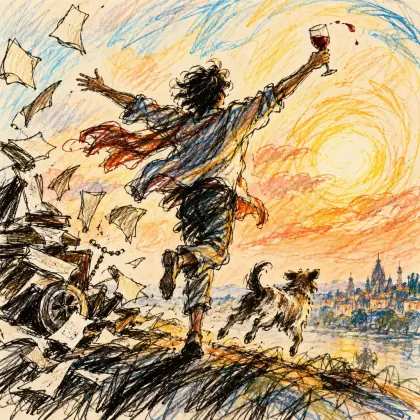 The Gardener 42: to Be Drunken and Go to the Dogs - poem by - Rabindranath Tagore