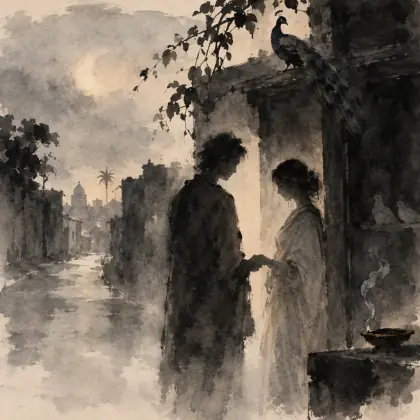 The Gardener 62: in the Dusky Path of a Dream - poem by - Rabindranath Tagore