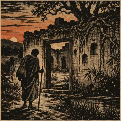 The Gardener 64: I Spent My Day on the Scorching Hot Dust - poem by - Rabindranath Tagore