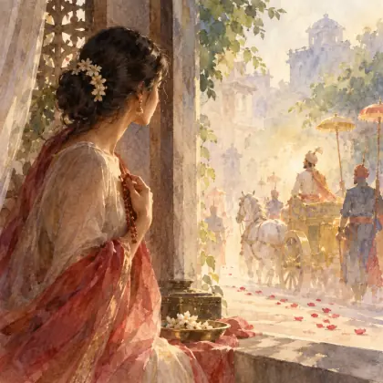 The Gardener 7: O Mother - poem by - Rabindranath Tagore