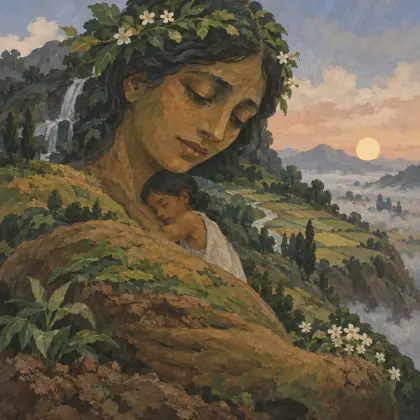 The Gardener 73: Mother Earth - poem by - Rabindranath Tagore