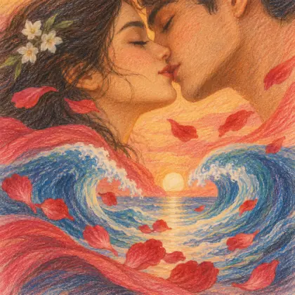 The Kiss - poem by - Rabindranath Tagore