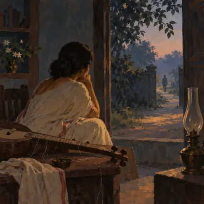 Waiting - poem by - Rabindranath Tagore