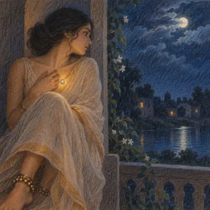 When I Go Alone at Night - poem by - Rabindranath Tagore