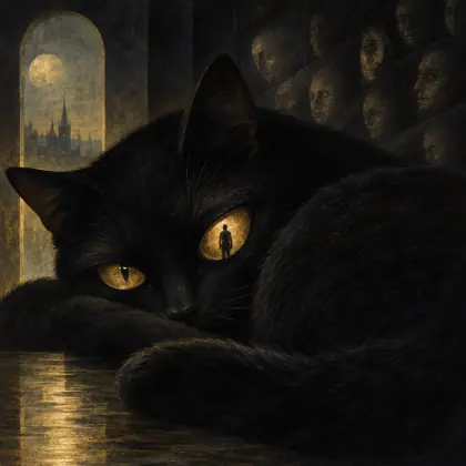 Black Cat - poem by - Rainer Maria Rilke